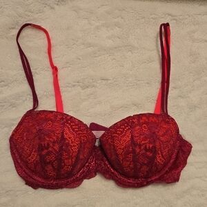 Victoria's Secret Pink Push Up Demi Lace Bra
